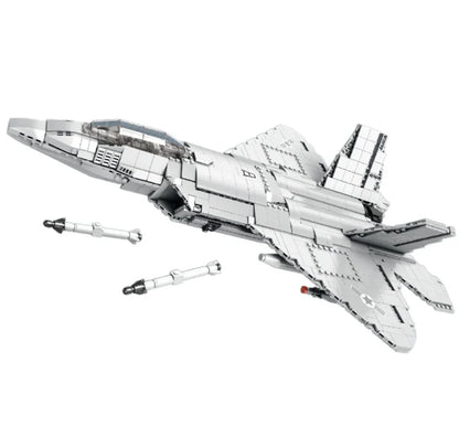 BRICKOPS LOCKHEAD MARTIN F-22 RAPTOR (2,000 Pieces)