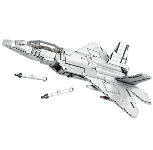 BRICKOPS LOCKHEAD MARTIN F-22 RAPTOR (2,000 Pieces)